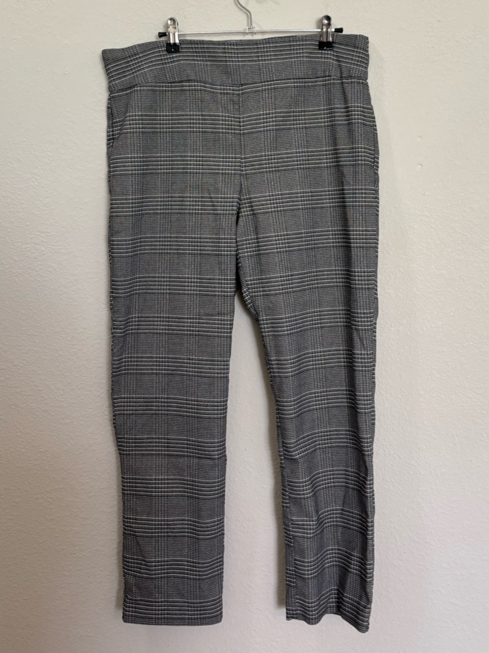 Maison d’Amélie Plaid Gray Ankle Pants Size 14